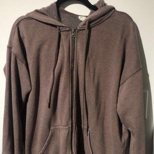 Zip up hoodie